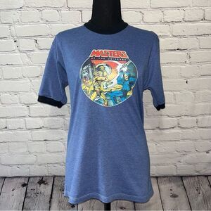 Vintage He-Man Masters Of The Universe Cartoon Graphic Tee T-Shirt Size Medium